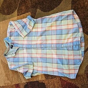 Basic Editions, men's XL tall button up shirt